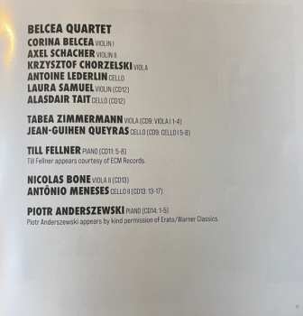 15CD/Coffret Belcea Quartet: The Alpha Classics Complete Recordings