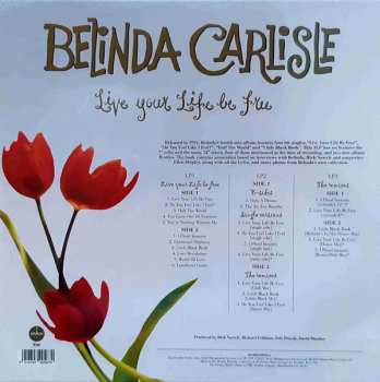 3LP/Coffret Belinda Carlisle: Live Your Life Be Free DLX | LTD