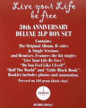 3LP/Coffret Belinda Carlisle: Live Your Life Be Free DLX | LTD