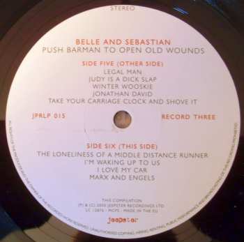 3LP Belle & Sebastian: Push Barman To Open Old Wounds