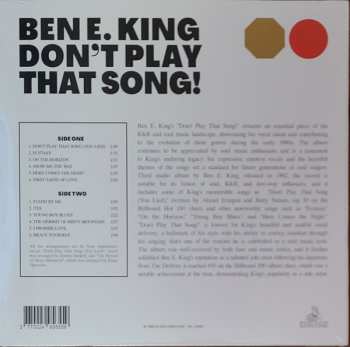 LP Ben E. King: Don't Play That Song! CLR