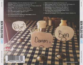 CD Ben Folds Five: Ben Folds Five Live