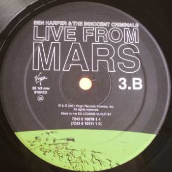 4LP Ben Harper & The Innocent Criminals: Live From Mars