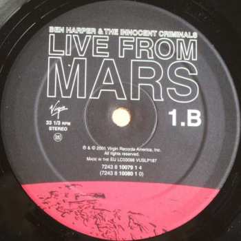 4LP Ben Harper & The Innocent Criminals: Live From Mars