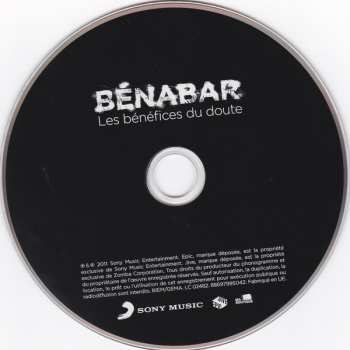 CD Bénabar: Les Bénéfices Du Doute