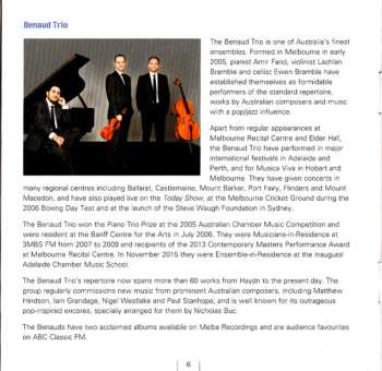 CD Benaud Trio: Mixtape