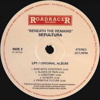 2LP Sepultura: Beneath The Remains DLX