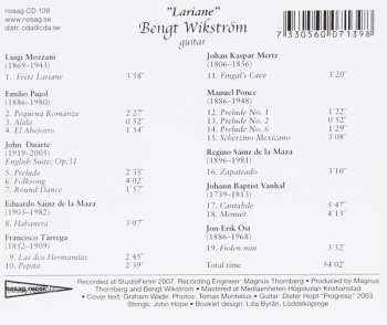 CD Bengt Wikström: Lariane