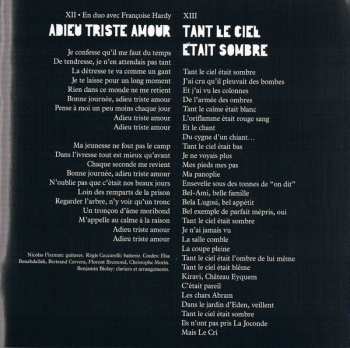 CD Benjamin Biolay: À L'Origine