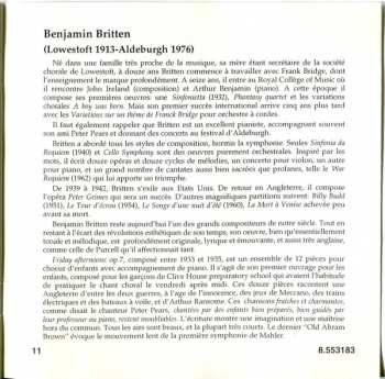 CD Benjamin Britten: A Ceremony Of Carols / Friday Afternoons · Three Two-part Songs