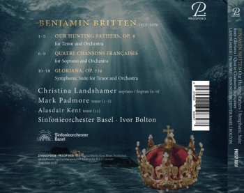 CD Benjamin Britten: Our Hunting Fathers - Quatre Chansons Françaises - Symphonic Suite From "Gloriana"
