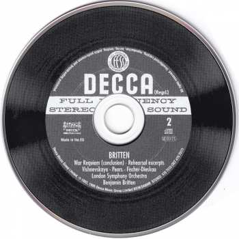 2CD Benjamin Britten: War Requiem