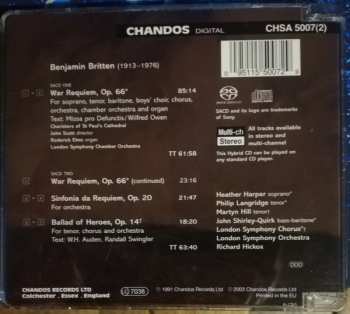 CD/SACD The London Symphony Orchestra: War Requiem / Sinfonia Da Requiem / Ballad Of Heroes