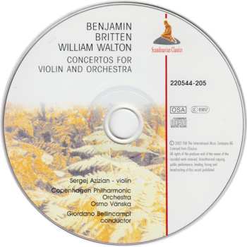 CD Copenhagen Phil: Concertos For Violin And Orchestra