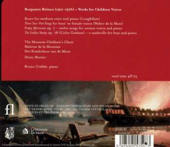 CD Benjamin Britten: Works for Children Voices DIGI
