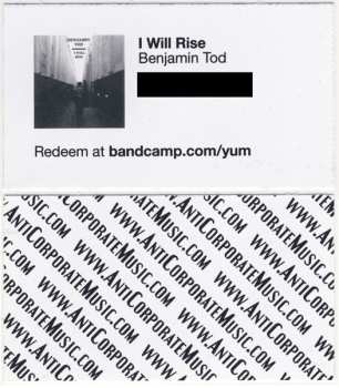 LP Benjamin Tod: I Will Rise