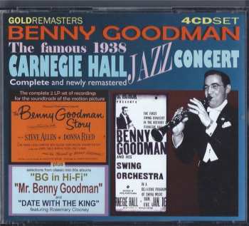 4CD/Coffret Benny Goodman: The Famous Carnegie Hall Jazz Concert 