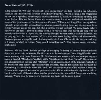 SACD Benny Waters: Live At The Pawnshop