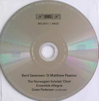 SACD Ensemble Allegria: St Matthew Passion
