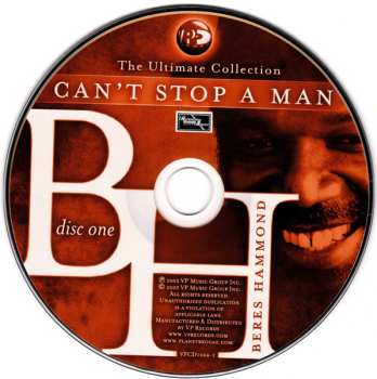 2CD Beres Hammond: Can't Stop A Man: The Ultimate Collection
