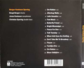 CD Berger Knutsson Spering: Berger Knutsson Spering