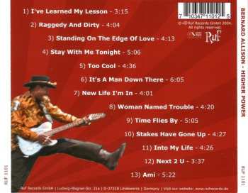 CD Bernard Allison: Higher Power