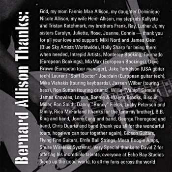 CD Bernard Allison: Storms Of Life