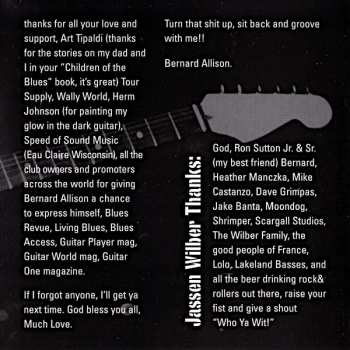 CD Bernard Allison: Storms Of Life