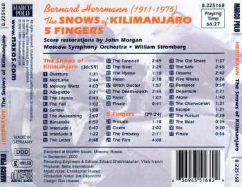 CD Bernard Herrmann: The Snows of Kilimanjaro / 5 Fingers