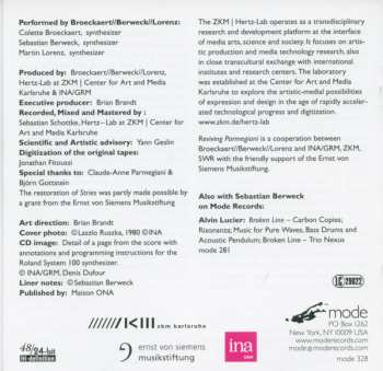 CD Bernard Parmegiani: Stries