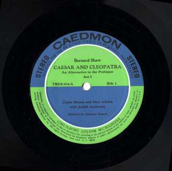 2LP/Coffret Max Adrian: Caesar And Cleopatra