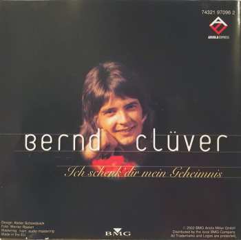 CD Bernd Clüver: Ich Schenk' Dir Mein Geheimnis