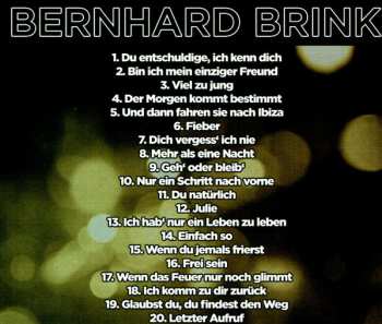 CD Bernhard Brink: 20 Unvergessene Hits