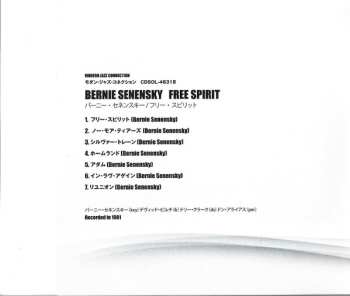 CD Bernie Senensky: Free Spirit LTD