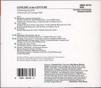 2CD/Coffret Dietrich Fischer-Dieskau: Concert Of The Century