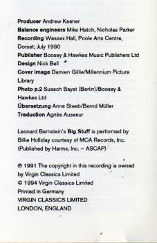 CD Leonard Bernstein: The Age Of Anxiety / Fancy Free / Candide Overture