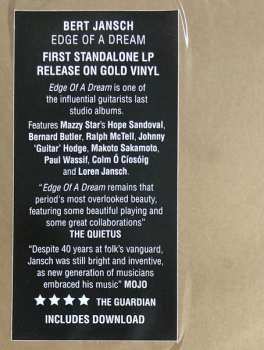 LP Bert Jansch: Edge Of A Dream CLR | LTD