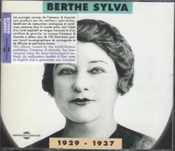 2CD Berthe Sylva: 1929-1937