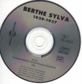 2CD Berthe Sylva: 1929-1937