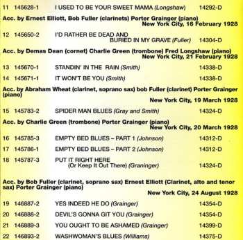 CD Bessie Smith: The Complete Recordings, Volume 6