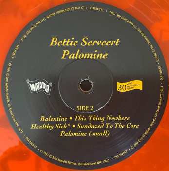 LP/SP Bettie Serveert: Palomine CLR