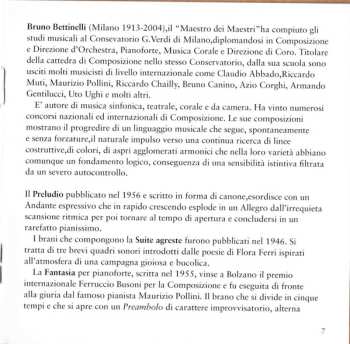 CD Bruno Bettinelli: Piano Music