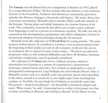 CD Bruno Bettinelli: Piano Music