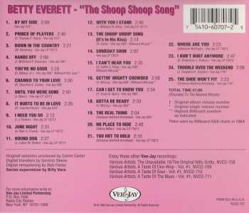 CD Betty Everett: The Shoop Shoop Song
