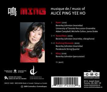 CD Beverley Johnston: Ming
