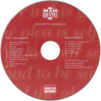 4CD/Coffret Big Country: Driving To Damascus DLX