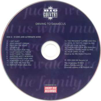 4CD/Coffret Big Country: Driving To Damascus DLX