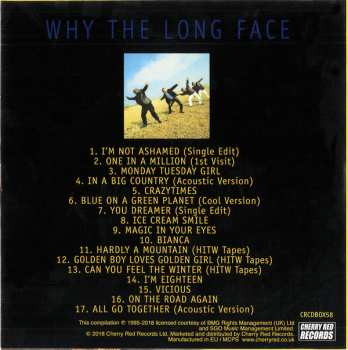 4CD/Coffret Big Country: Why The Long Face DLX