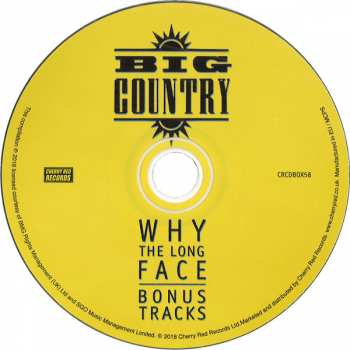 4CD/Coffret Big Country: Why The Long Face DLX