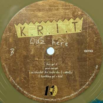 2LP Big K.R.I.T.: K.R.I.T. Wuz Here  CLR